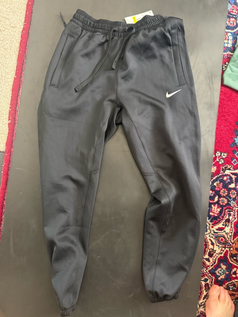 Nike Black Mens Jogger Sweatpants - S